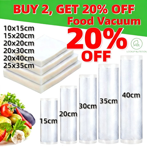 Food vacuum sealer - sealer, bags