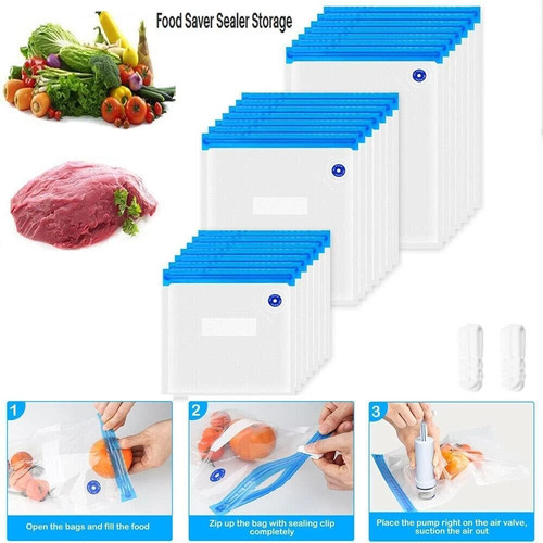 20x vacuum sealer storage bags - vacuum,