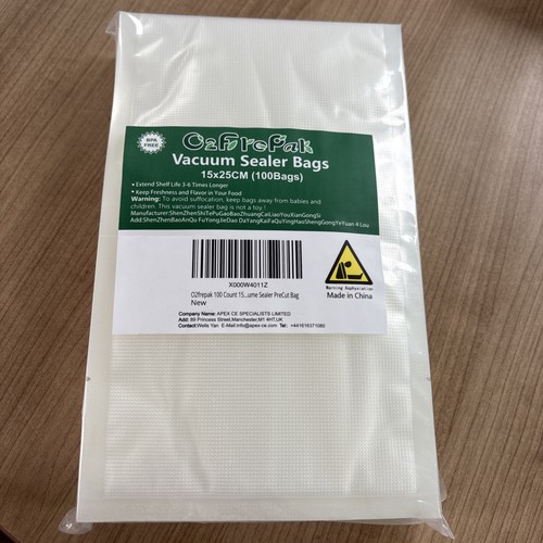 O2frepak 100 pack 15x25cm - 100,