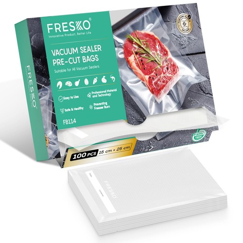 Vacuum sealer bags 15x25cm - vacuum,
