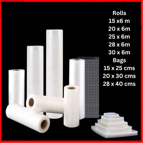 Food vacuum sealer rolls bags - food,