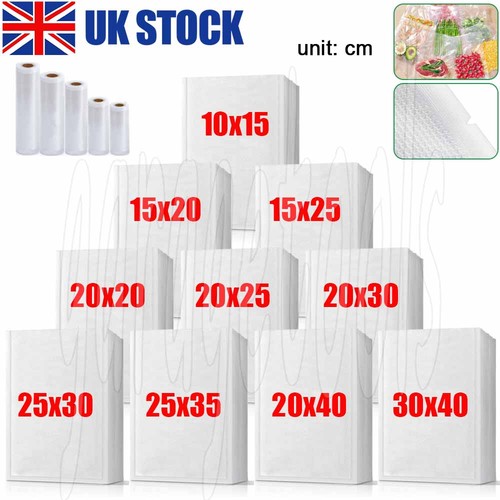 Vacuum sealer bags - vacuum, textured